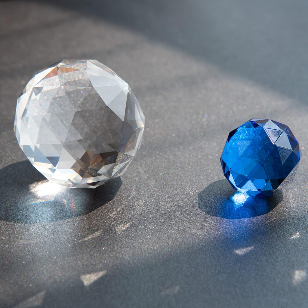 🔮Gazing Ball Spiral Tail Wind Spinner Stabilizer