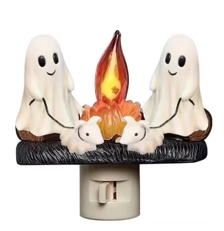 👻👻GhoulGlo Ghost Campfire Nightlight-BUY 2 GET 10% OFF