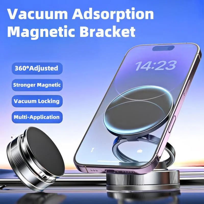 🏆 50K+ SOLD! – Almost Gone💥-✨360° Adjustable Vacuum Magnetic Phone Holder📱🚗