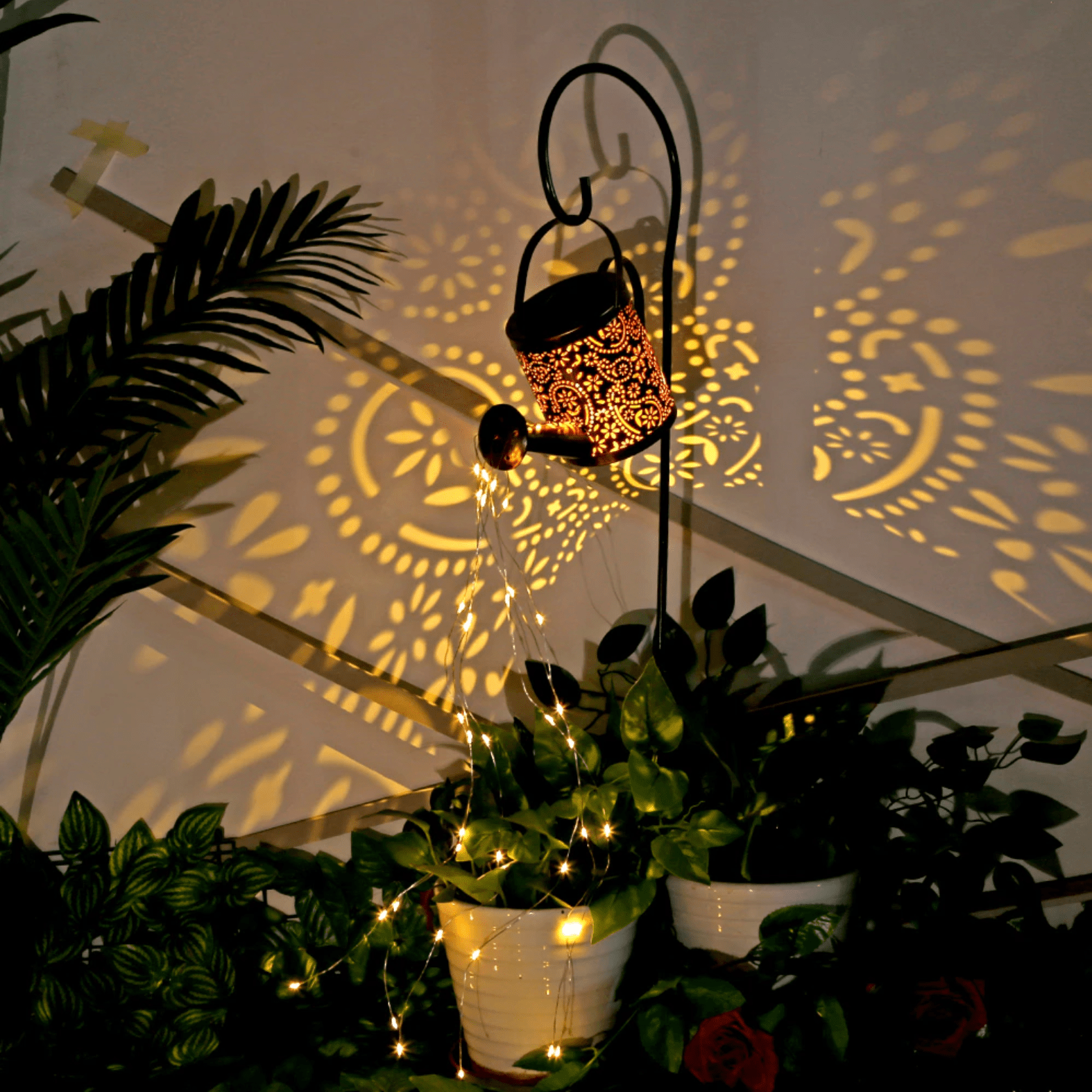 Flash Sale🔥🔥SOLAR POWERED LED WATERING CAN-50% off