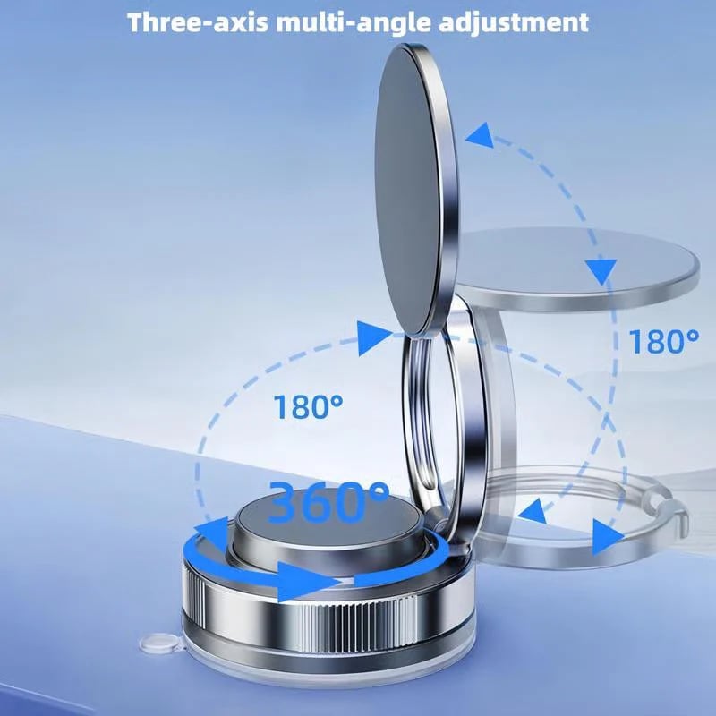 🏆 50K+ SOLD! – Almost Gone💥-✨360° Adjustable Vacuum Magnetic Phone Holder📱🚗