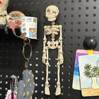 🎃Halloween Hot Sale ✨3D Printed Vintage Skeleton Magnetic Figurine 🎃