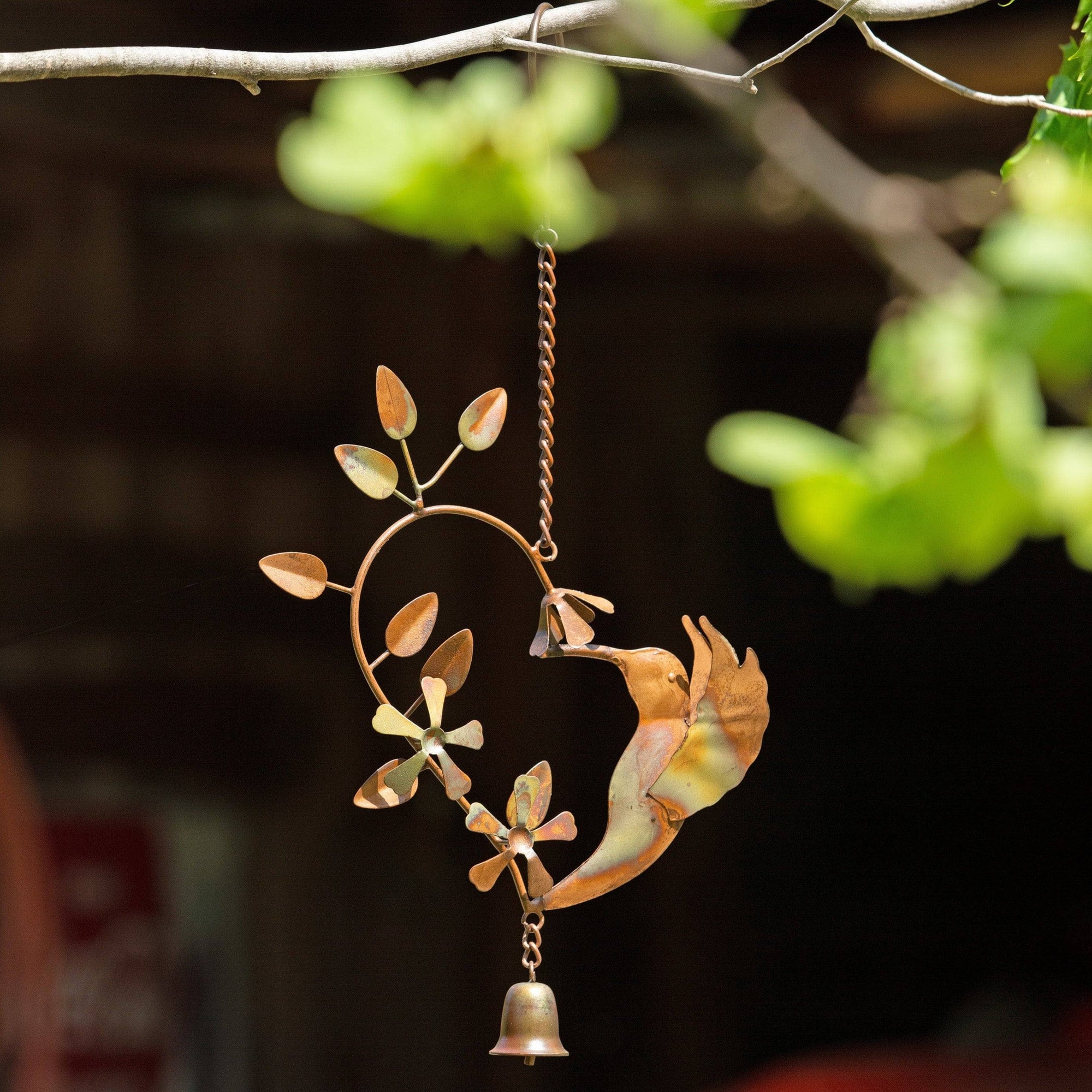 Hummingbird Heart Hanging Ornament