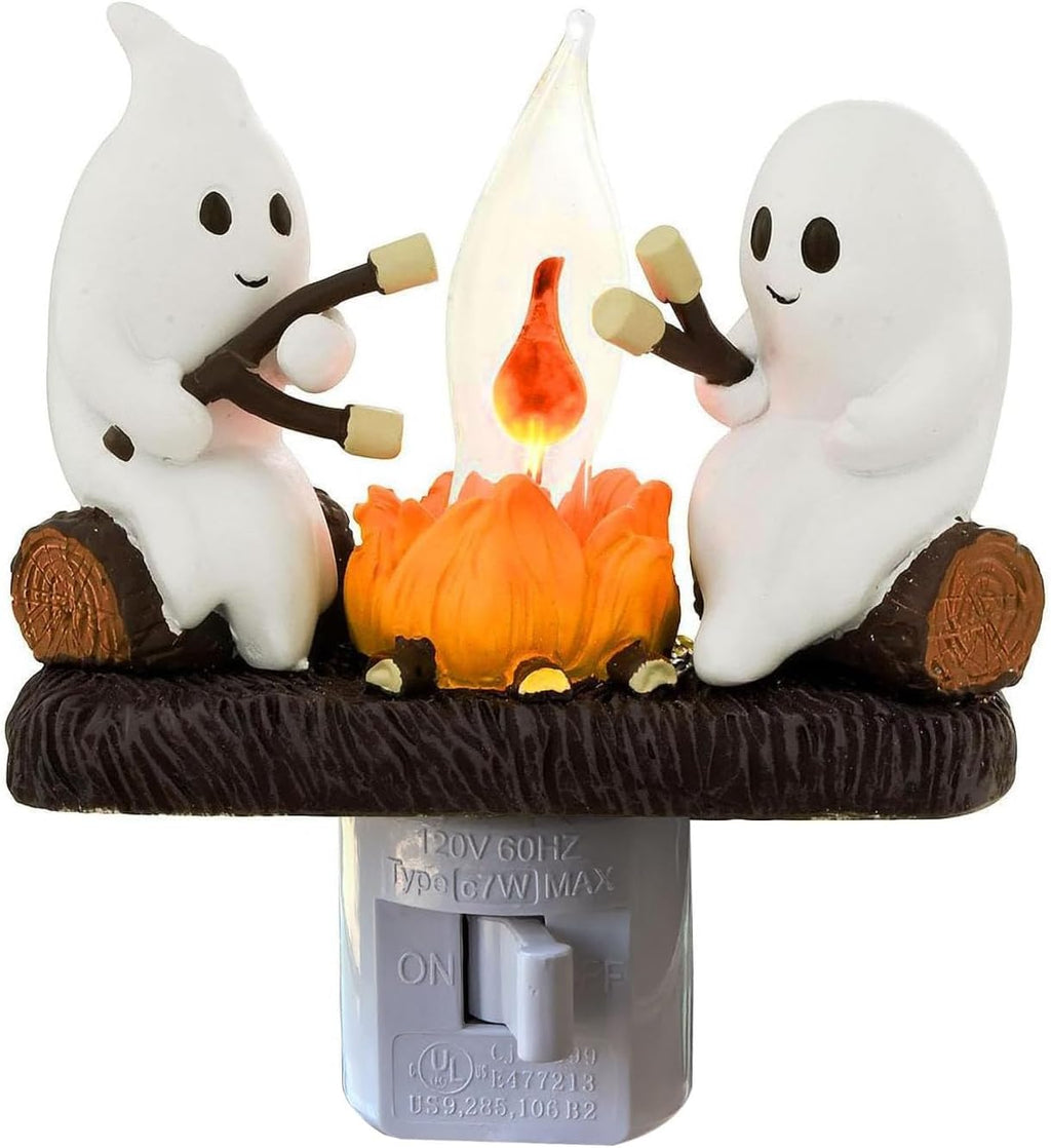 👻👻GhoulGlo Ghost Campfire Nightlight-BUY 2 GET 10% OFF