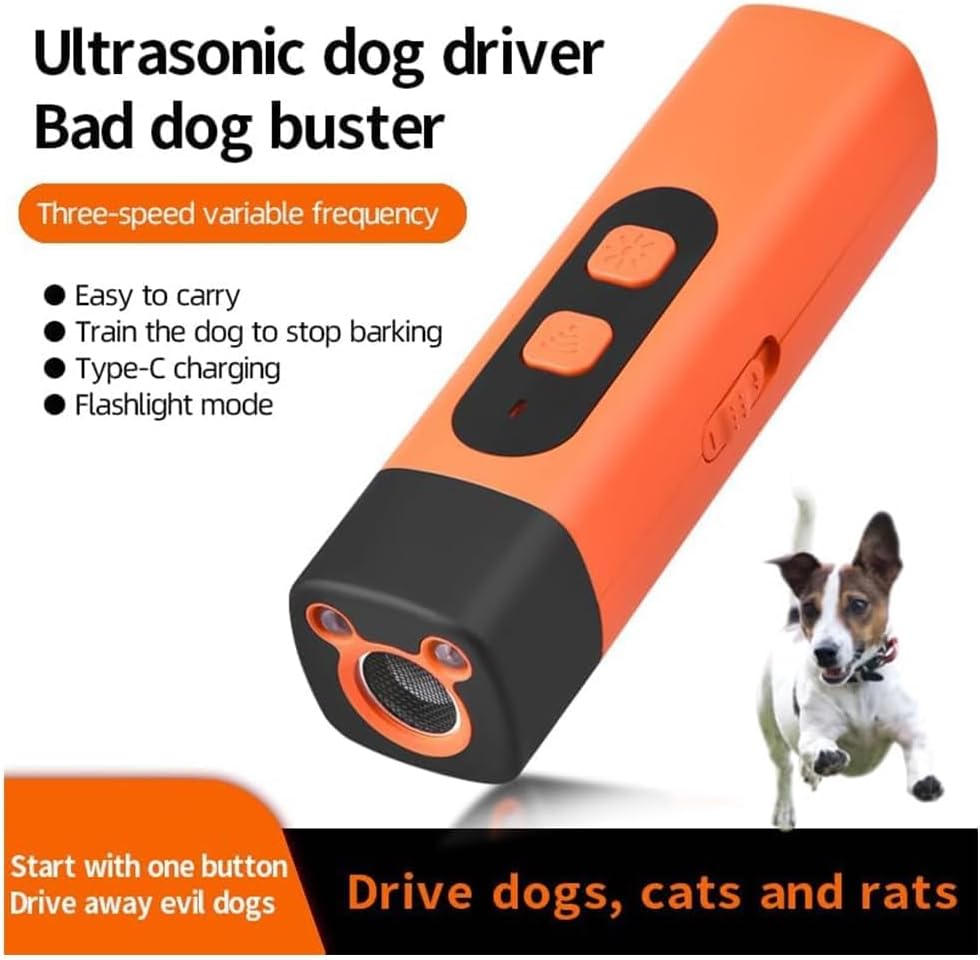 🔥🔥50% off🐶Ultrasonic Dog Bark Deterrent Device – Humane & Effective Dog Repeller