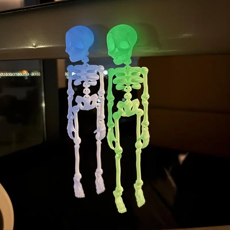 🎃Halloween Hot Sale ✨3D Printed Vintage Skeleton Magnetic Figurine 🎃
