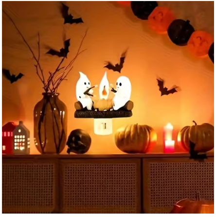 👻👻GhoulGlo Ghost Campfire Nightlight-BUY 2 GET 10% OFF