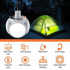 🏆Flash Sale⚡ 50K+ SOLD! Almost Gone-💥🔥2 in 1 Folding Solar Lamp - BUY 2 get 10% off🔥