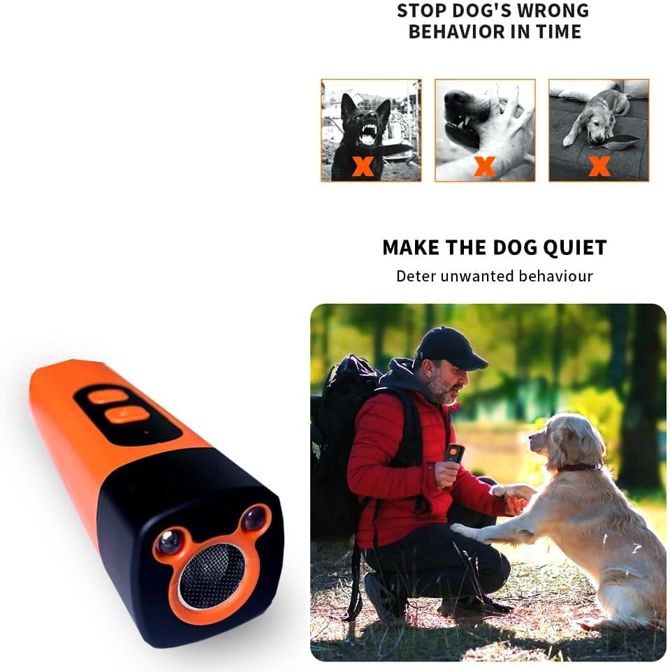 🔥🔥50% off🐶Ultrasonic Dog Bark Deterrent Device – Humane & Effective Dog Repeller