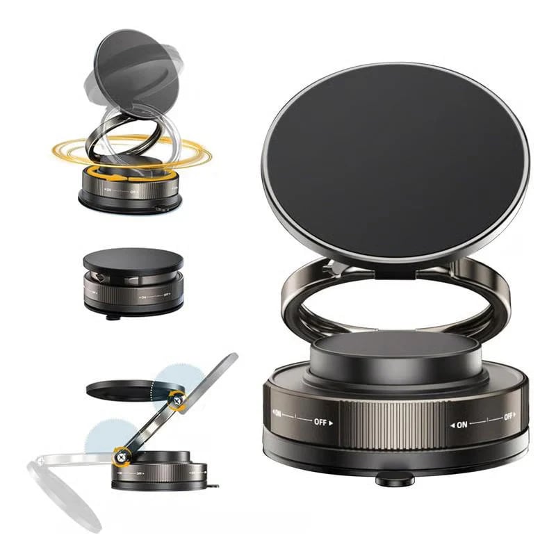 🏆 50K+ SOLD! – Almost Gone💥-✨360° Adjustable Vacuum Magnetic Phone Holder📱🚗