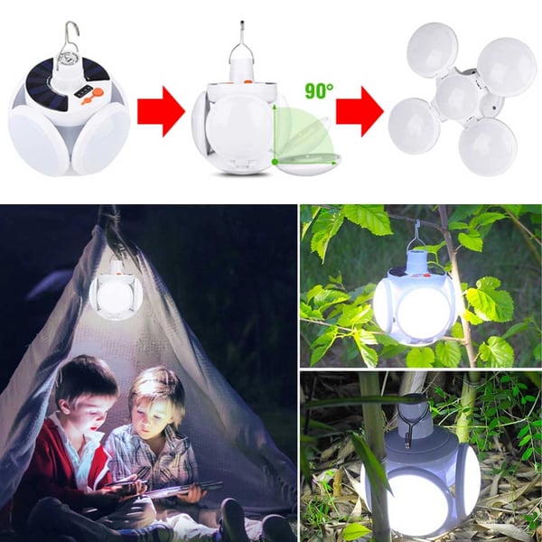 🏆Flash Sale⚡ 50K+ SOLD! Almost Gone-💥🔥2 in 1 Folding Solar Lamp - BUY 2 get 10% off🔥