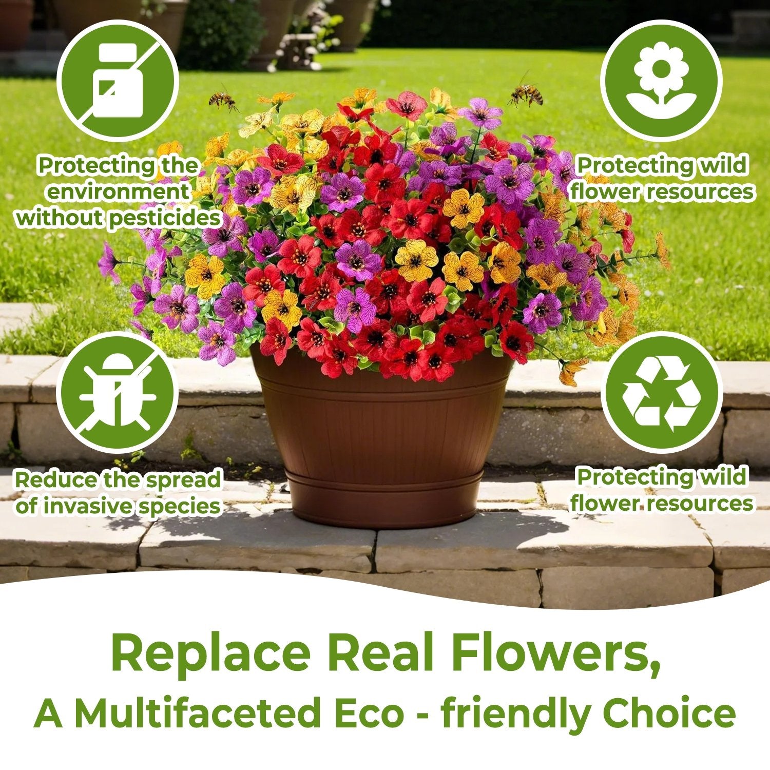 🌸🌱High-Grade Material Artificial Flowers