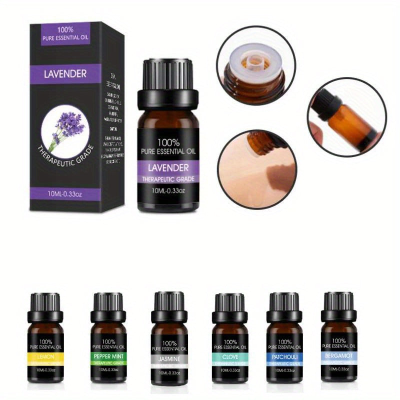 Essential Oils 100% Pure Aromatherapy-set