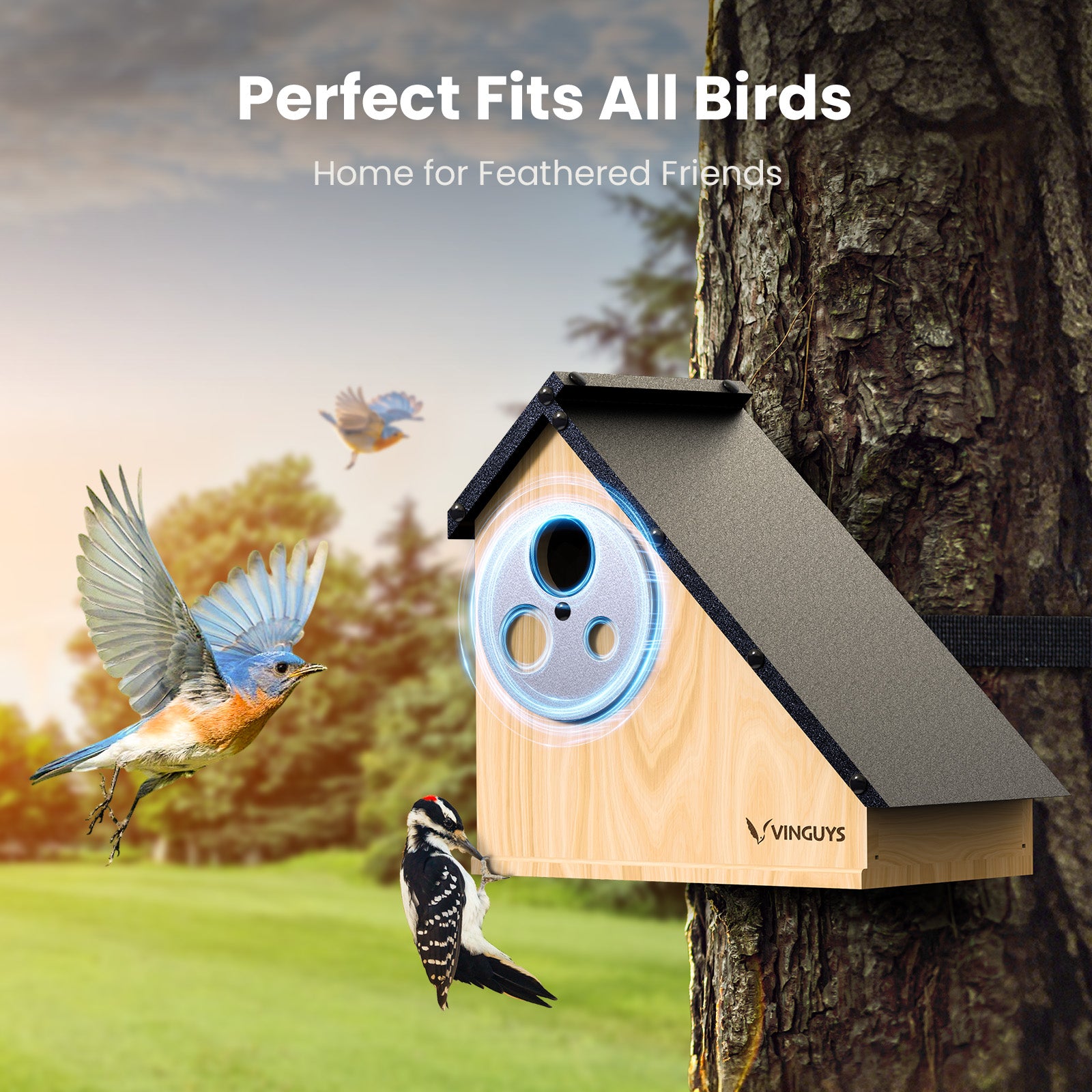 Wooden Birdhouse