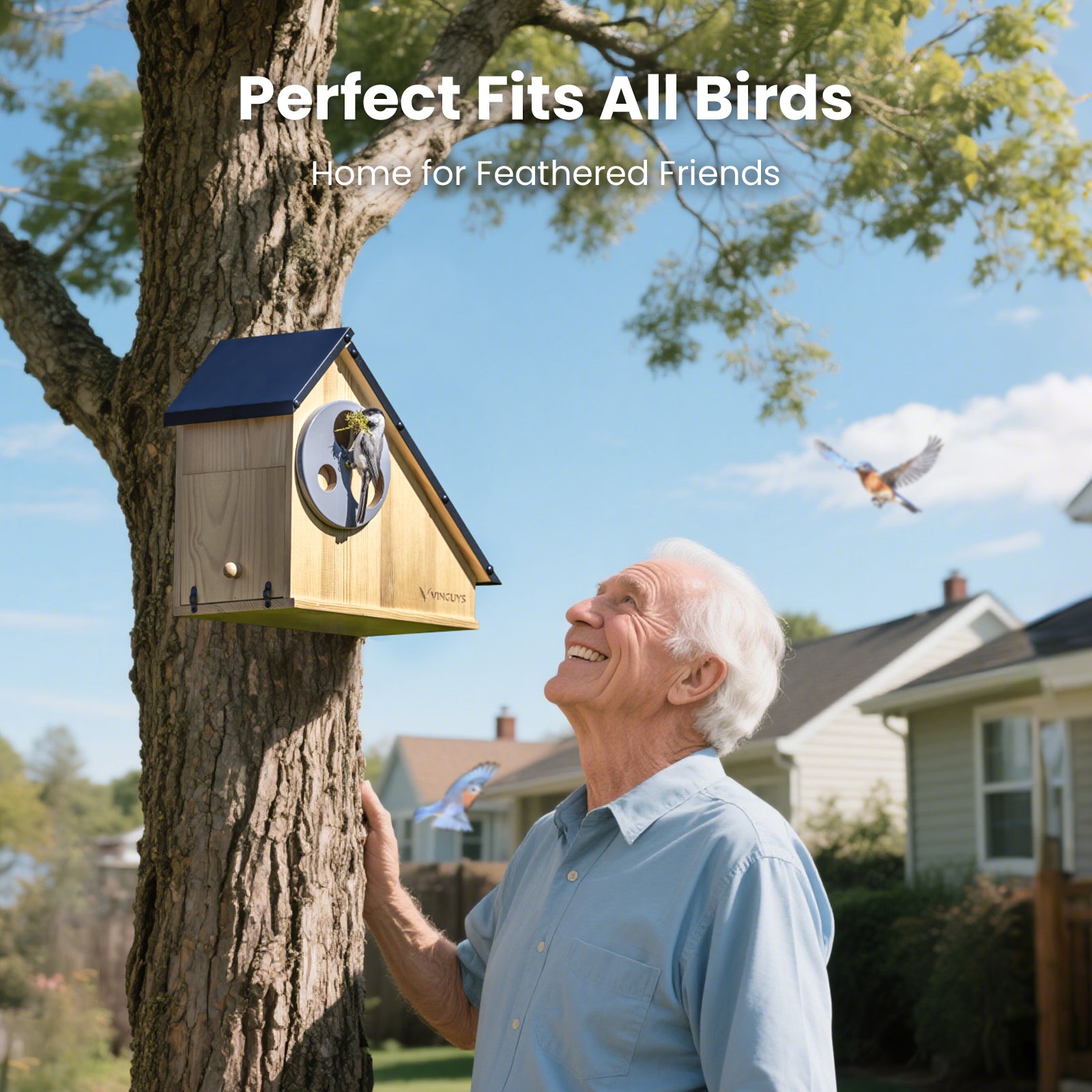 Wooden Birdhouse