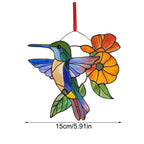 🔥Hummingbird Stained Glass Birds Window Hangings-BUY 2 GET 10% OFF