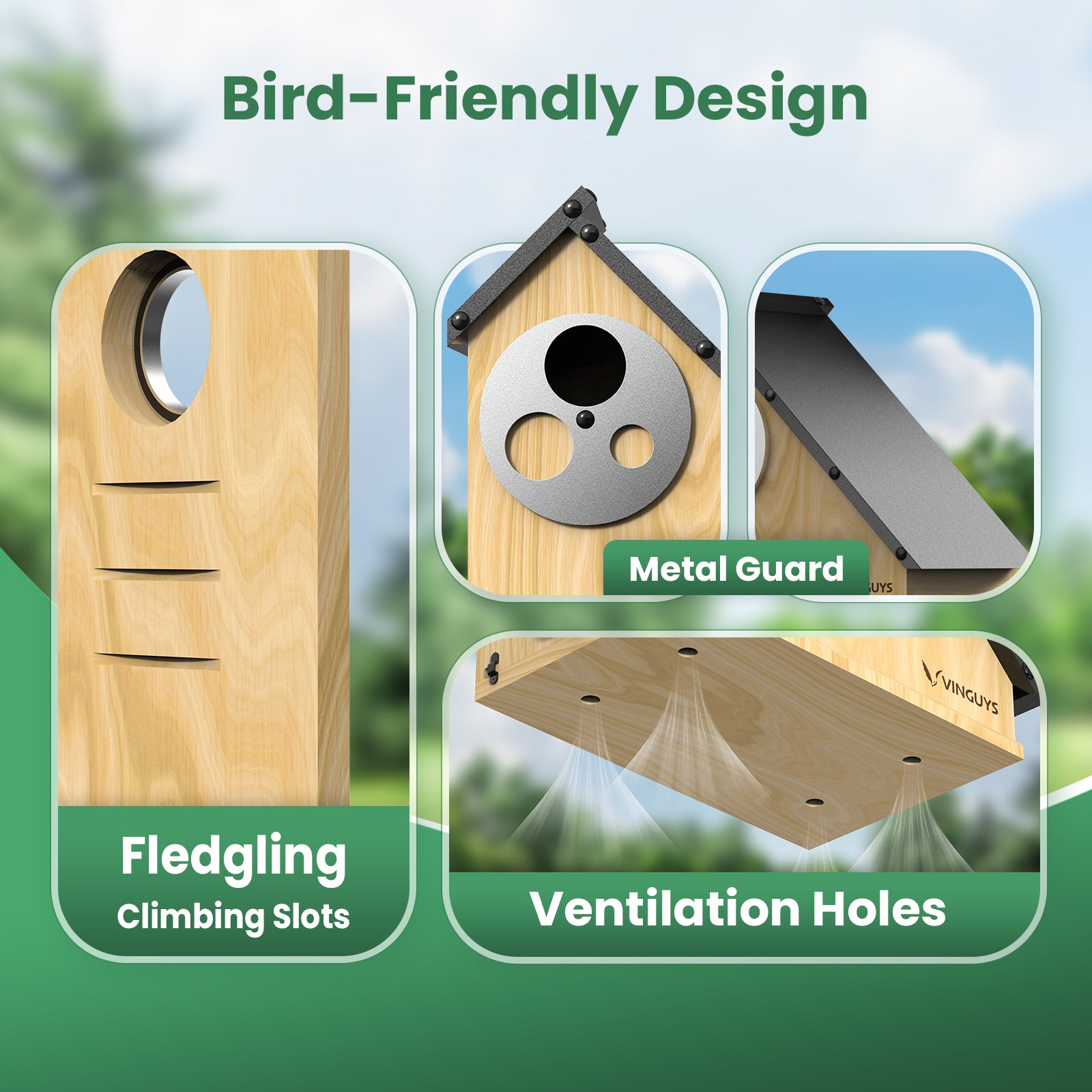 Wooden Birdhouse