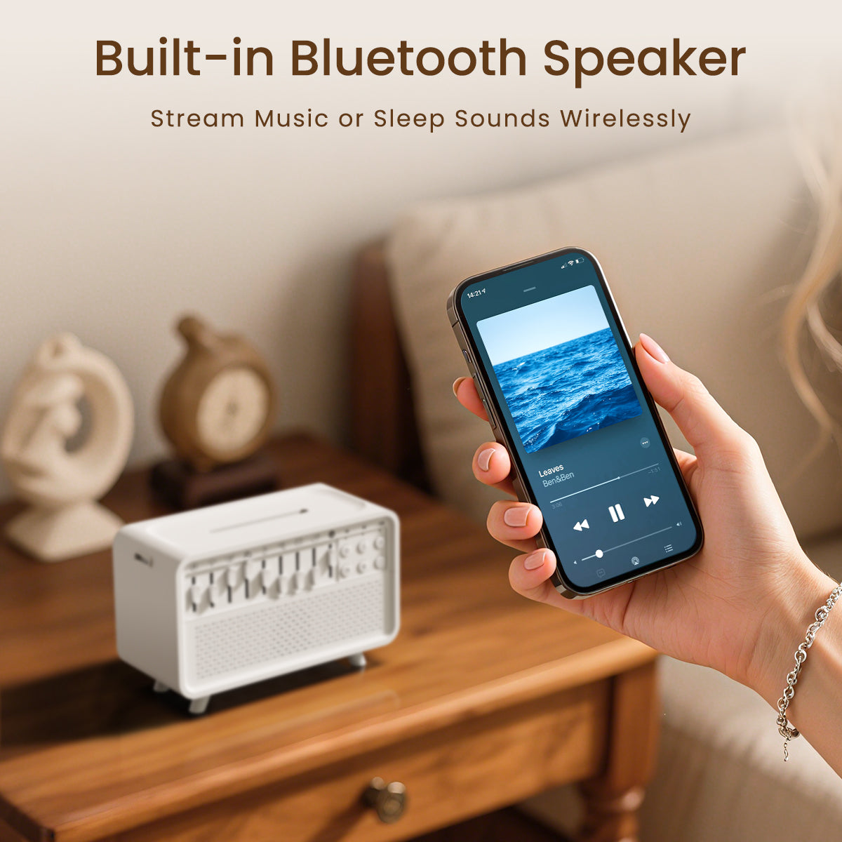 White Noise Machine with Humidifier-Your all-in-one bedtime essential