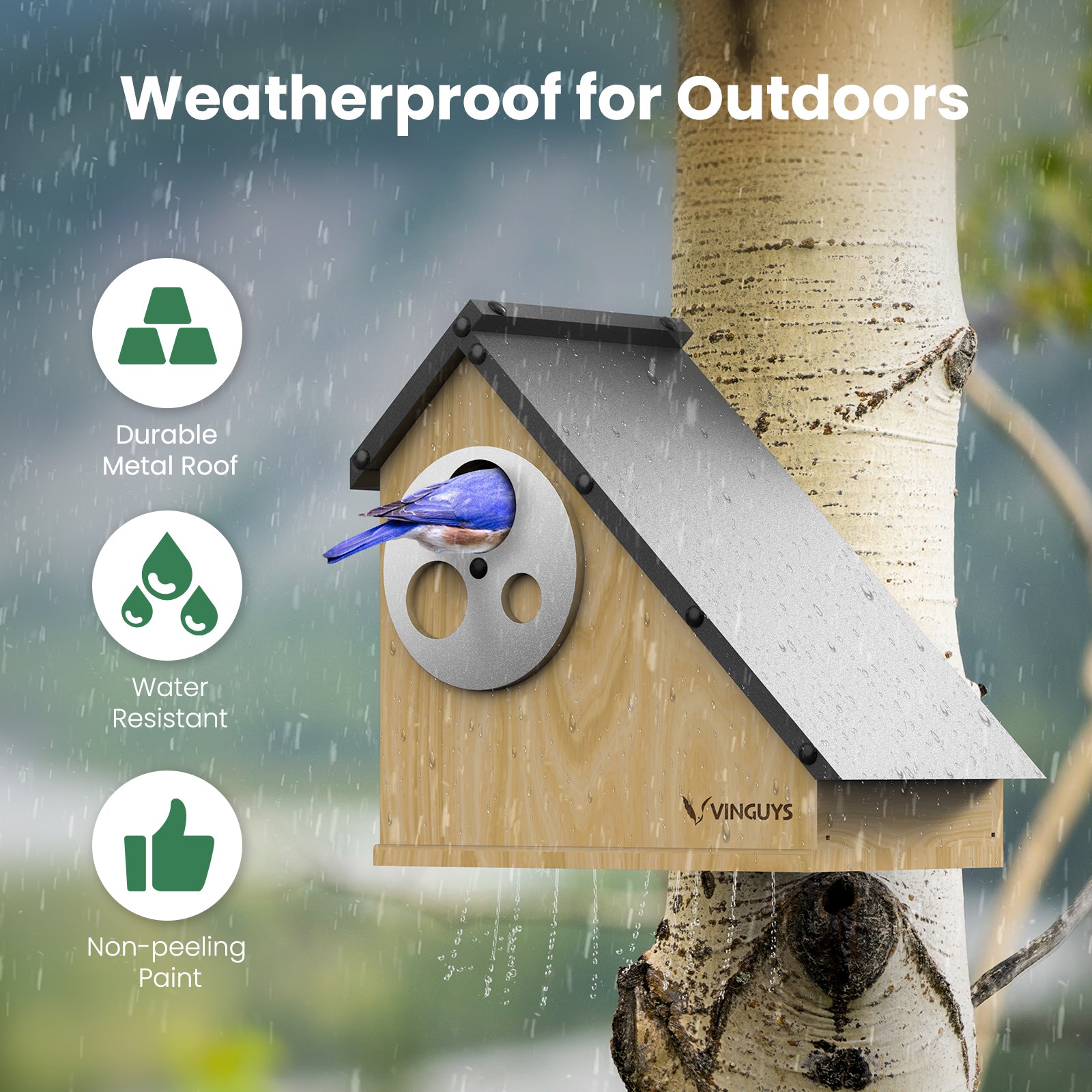 Wooden Birdhouse
