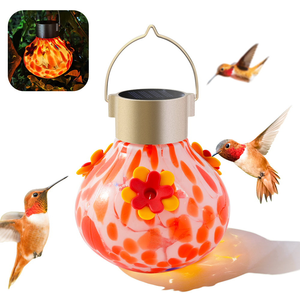 57% off🔥🔥Solar Hummingbird Feeder with Light-BUY 2 GET 10% OFF🔥