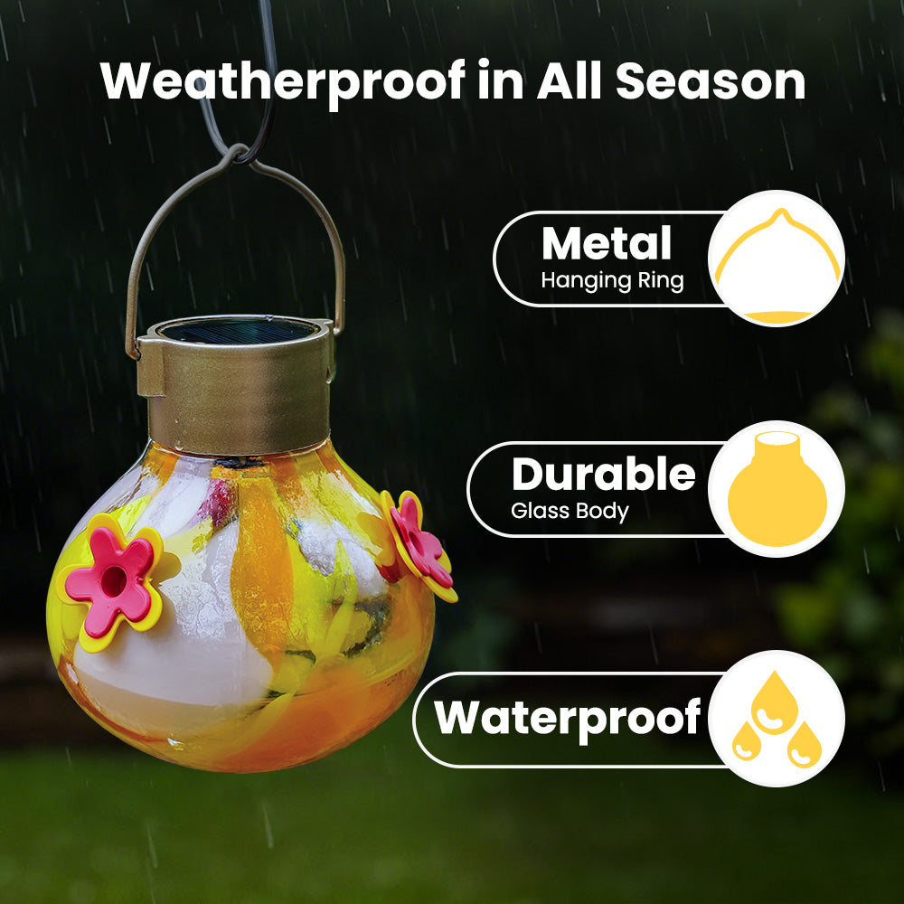 57% off🔥🔥Solar Hummingbird Feeder with Light-BUY 2 GET 10% OFF🔥
