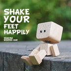 Charming Little Wooden Figure That Sways with 12PCS Magnetic Expressions-BUY 2 GET 10% OFF