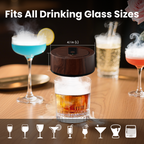 Grebilux Reserve Electric Whiskey Smoker Kit