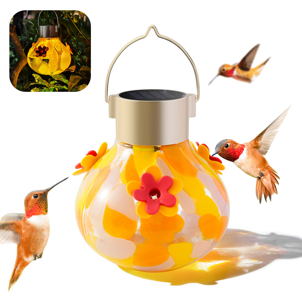 57% off🔥🔥Solar Hummingbird Feeder with Light-BUY 2 GET 10% OFF🔥